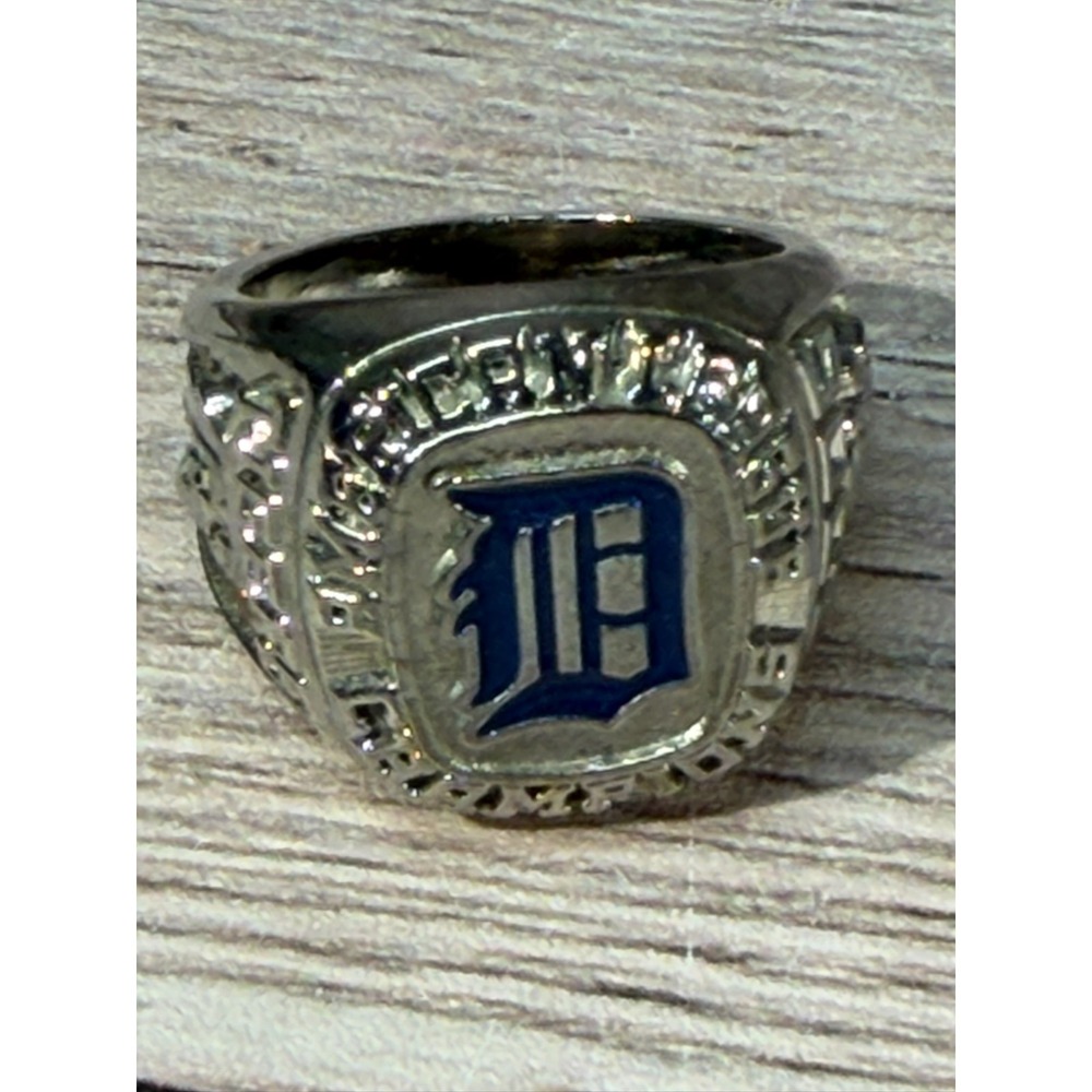 MLB‎ Detroit Tigers American League Championship Silver Ring 2006